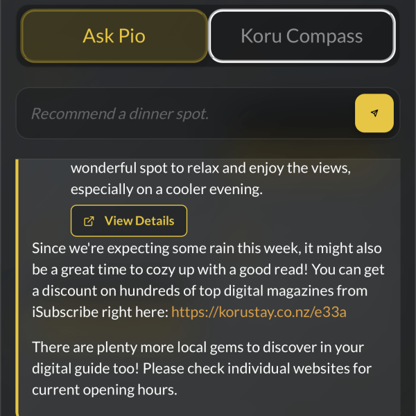 AI concierge